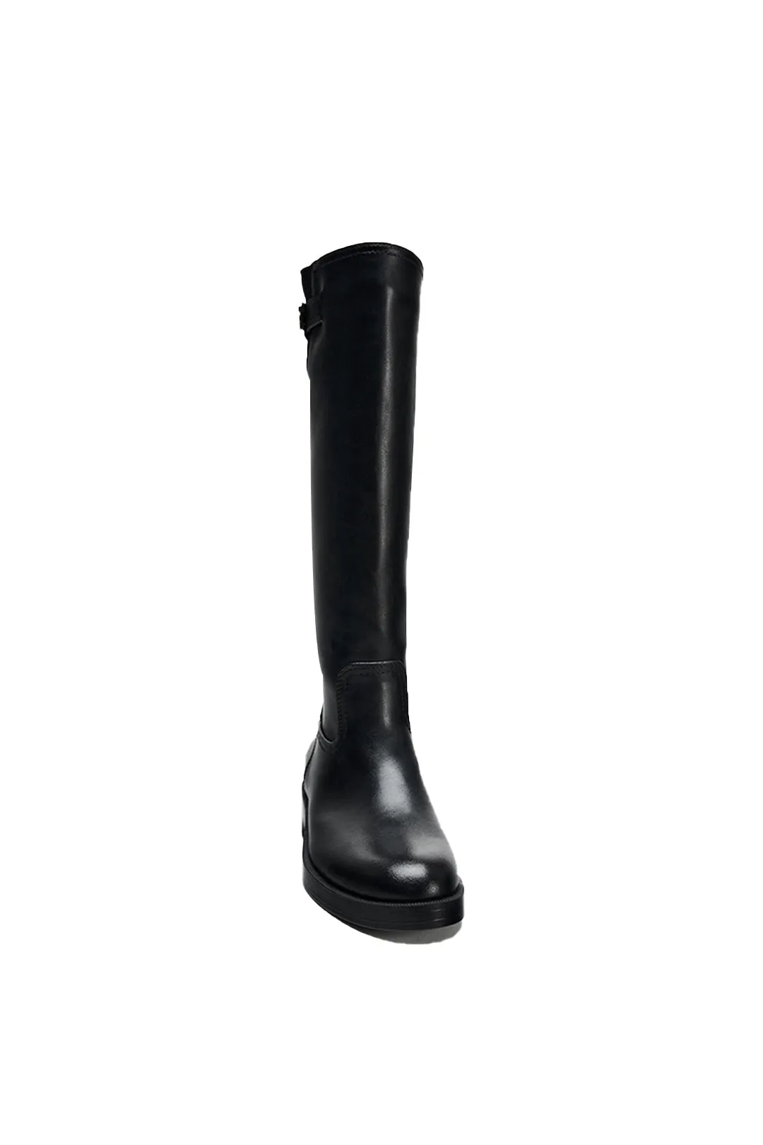 Maya - Stylish Chunky Heel Woman's Mid Calf Boots