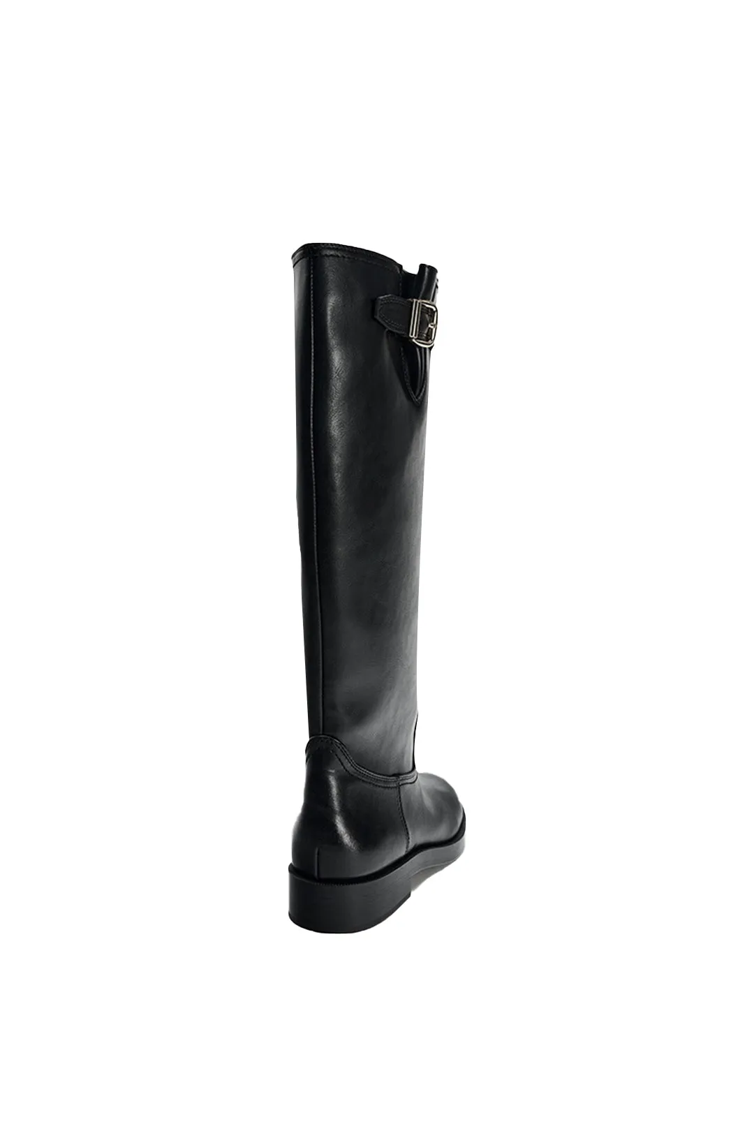 Maya - Stylish Chunky Heel Woman's Mid Calf Boots
