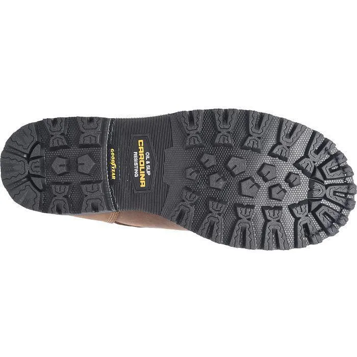 Men's Pitstop 6" Carbon Composite Toe Waterproof Work Boot - Brown - CA7542