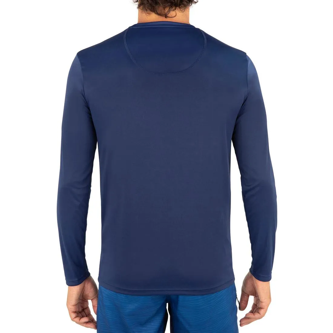 Men's Surfing long-sleeve anti-UV WATER T-Shirt - Blue