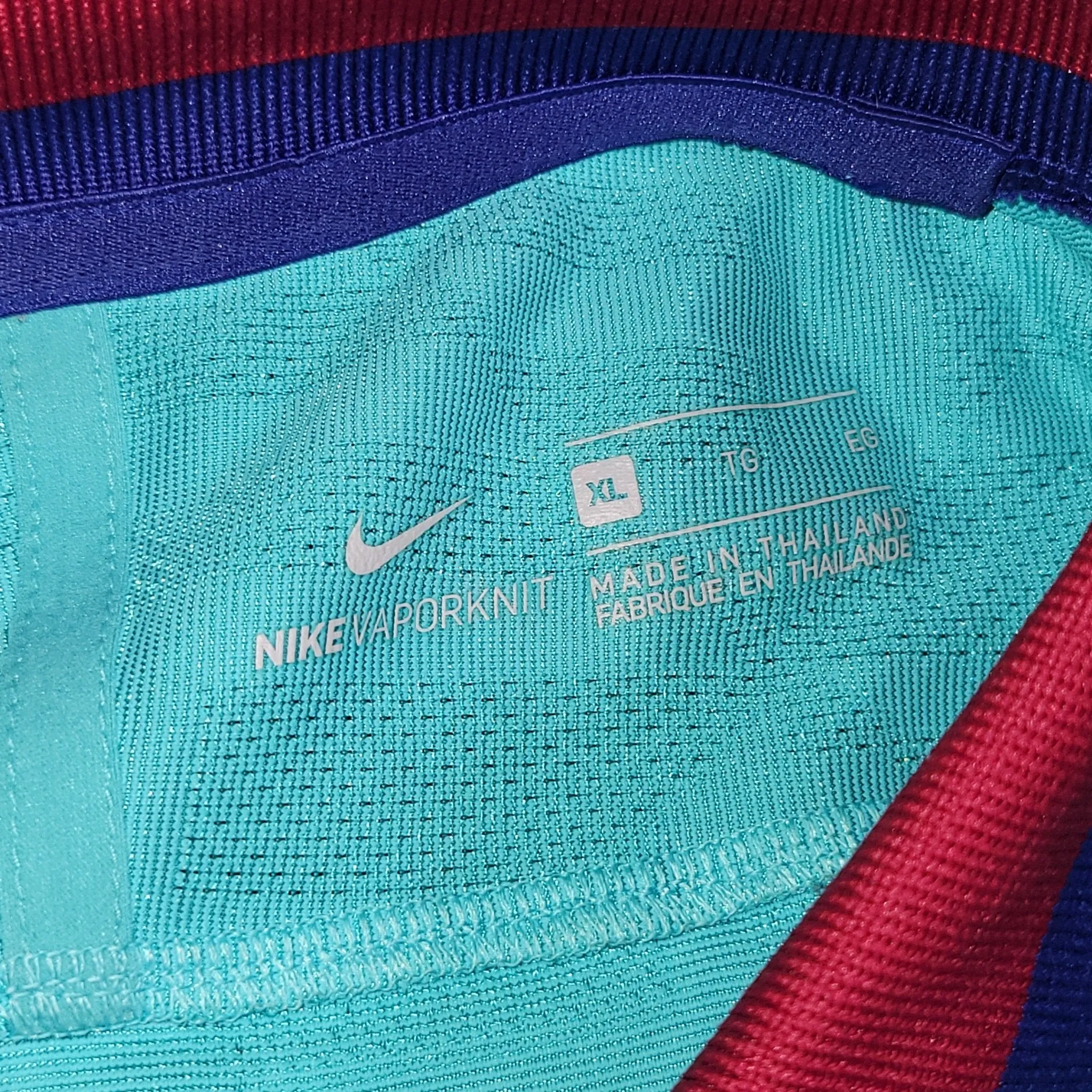 Messi Barcelona Player Issue Vaporknit 2019 2020 Third Soccer Jersey Shirt XL SKU# AR9343-310