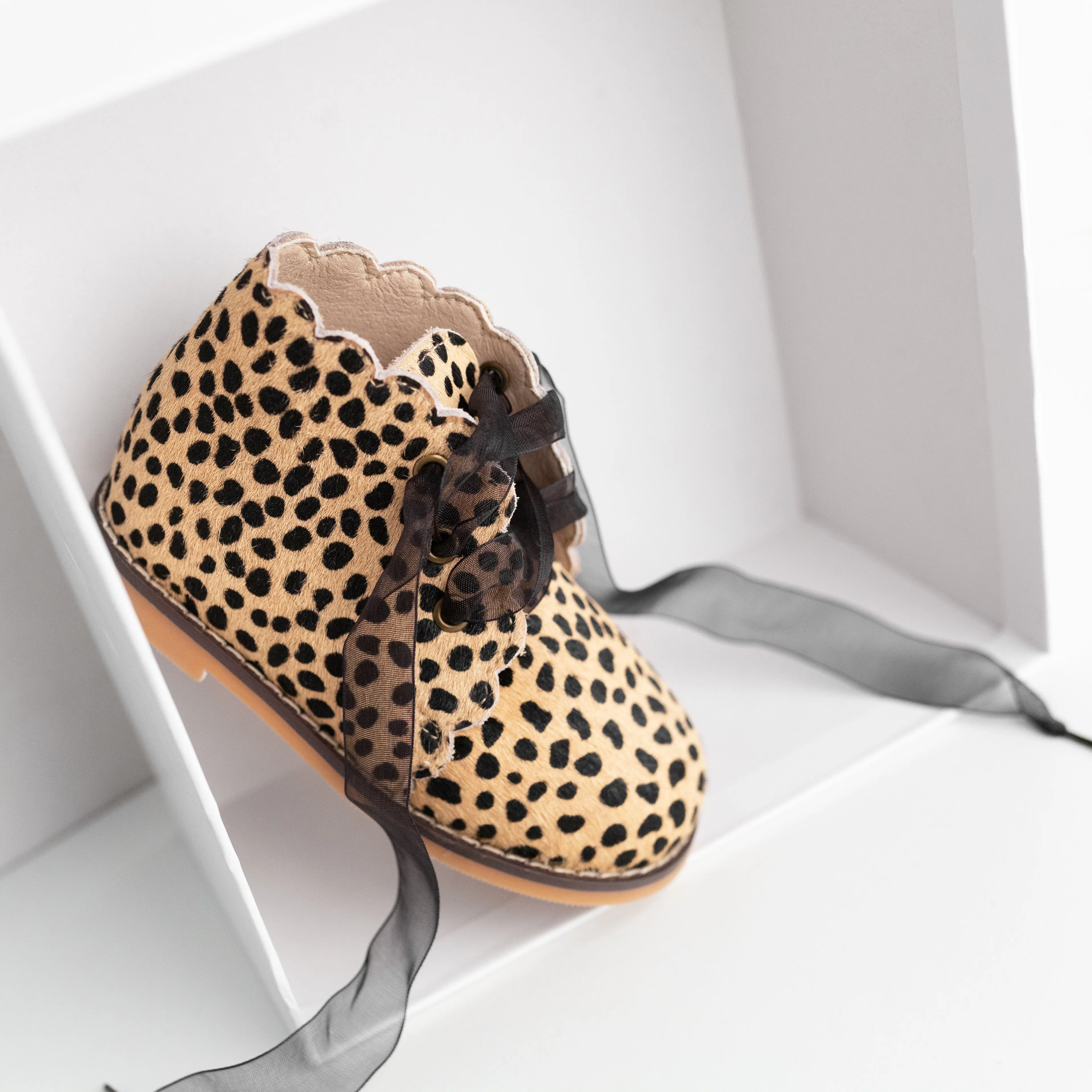 Mia Ankle Boots - Leopard