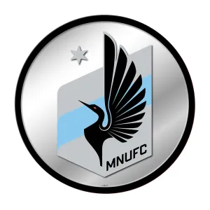 Minnesota United FC: Modern Disc Mirrored Wall Sign