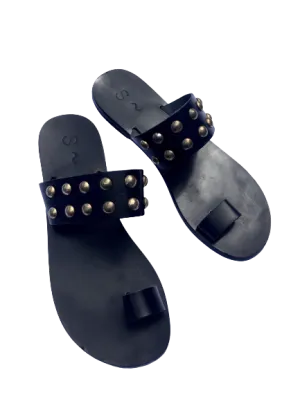 MOLOS Greek Handmade Leather Studded Sandal