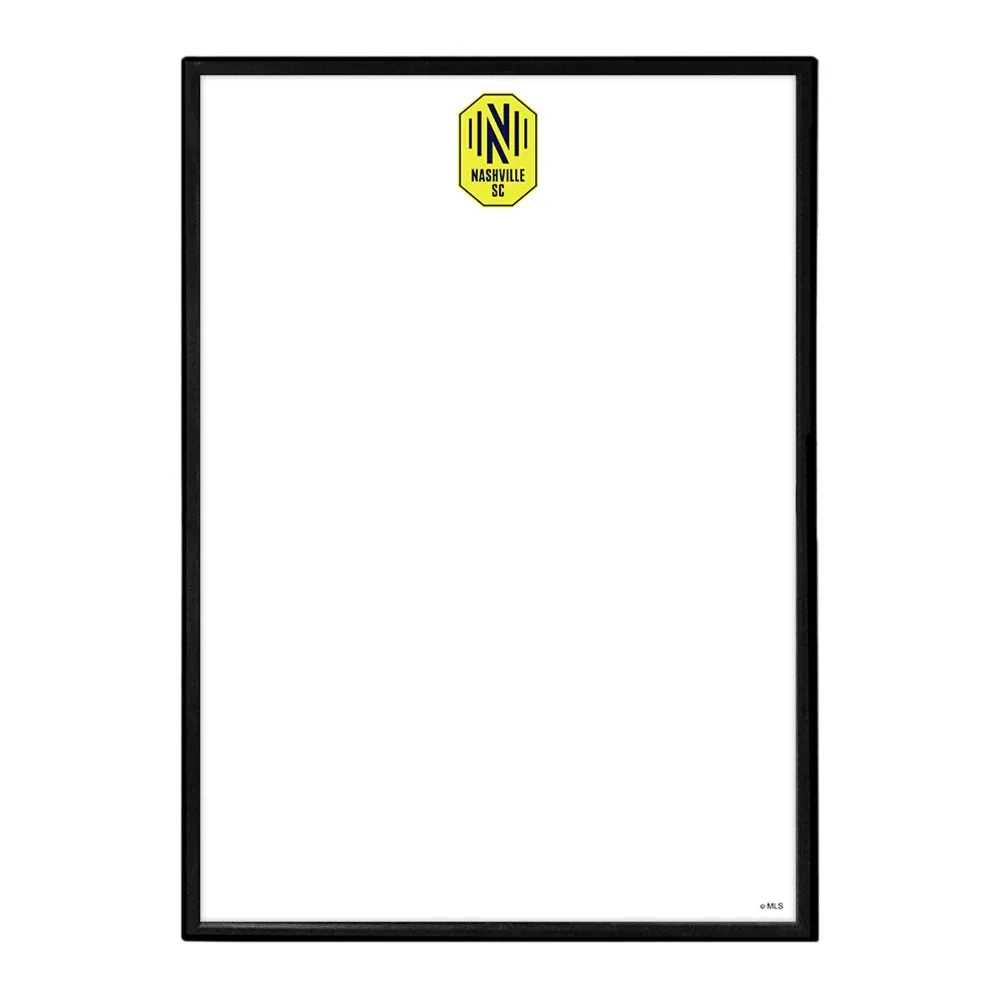Nashville SC: Framed Dry Erase Wall Sign