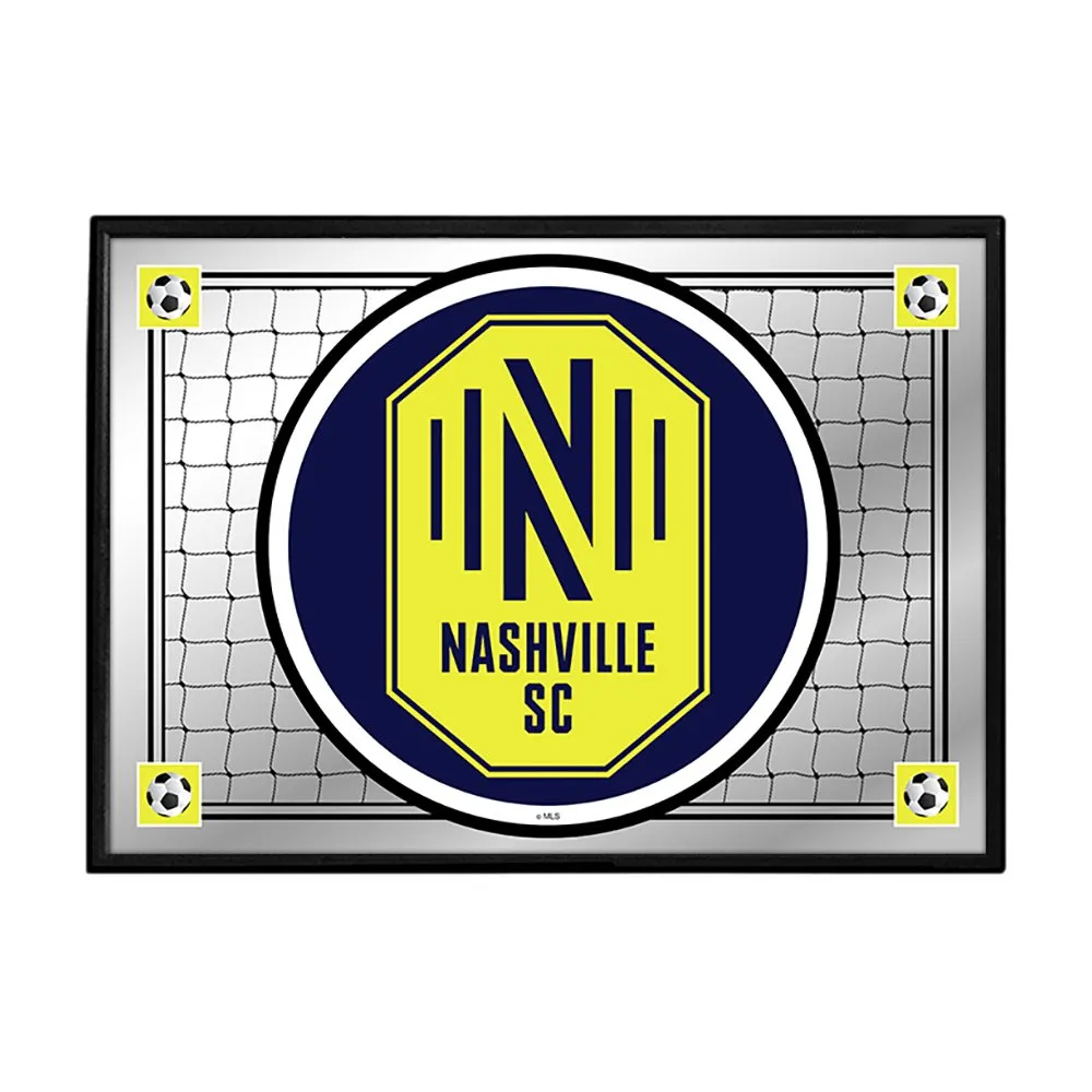 Nashville SC: Team Spirit - Framed Mirrored Wall Sign