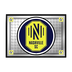 Nashville SC: Team Spirit - Framed Mirrored Wall Sign