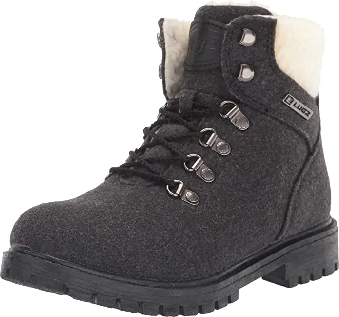 New with tags! Lugz Women's Grotto Fleece Fashion Boot in Dark Grey, Sz 7