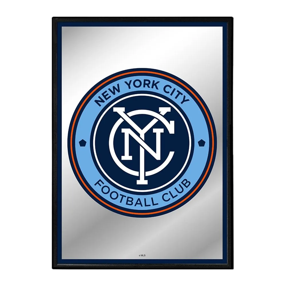 New York City FC: Framed Mirrored Wall Sign