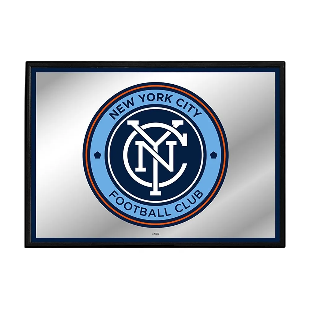 New York City FC: Framed Mirrored Wall Sign