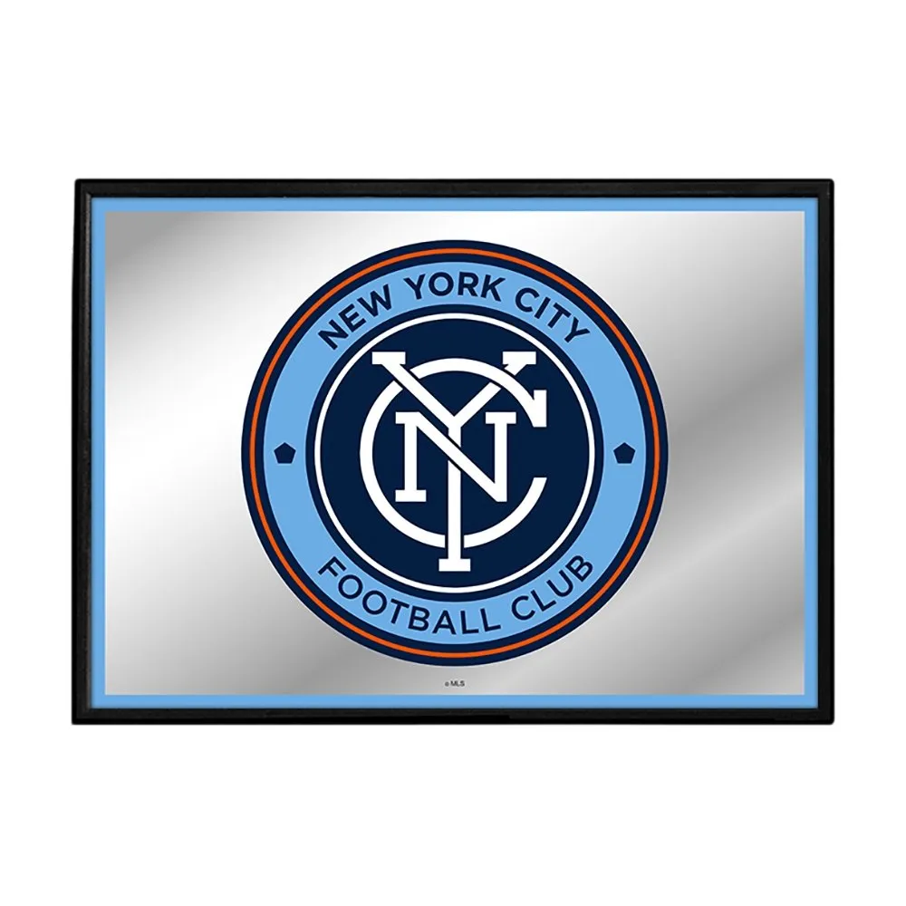 New York City FC: Framed Mirrored Wall Sign