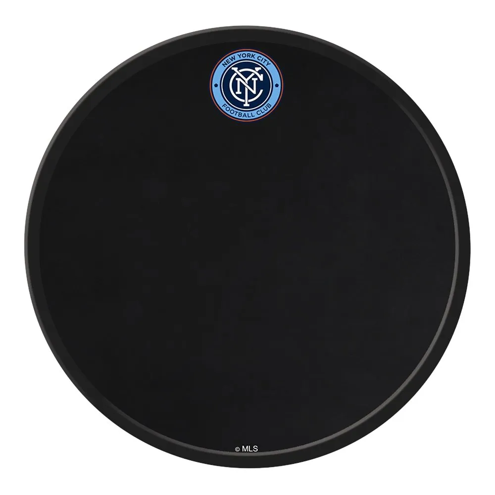 New York City FC: Modern Disc Corkboard Wall Sign