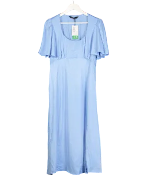 Nobody's Child Blue Dee Dee Midi Dress UK 14