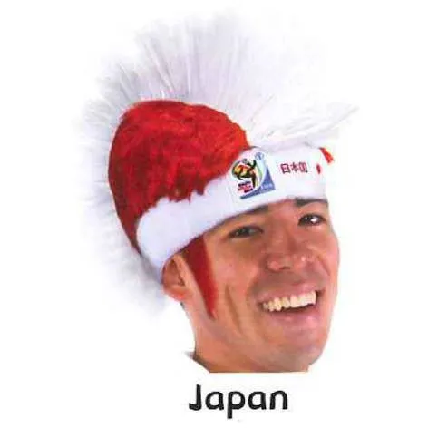 Official FIFA Soccer Mohawk Wig