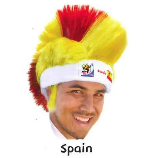 Official FIFA Soccer Mohawk Wig