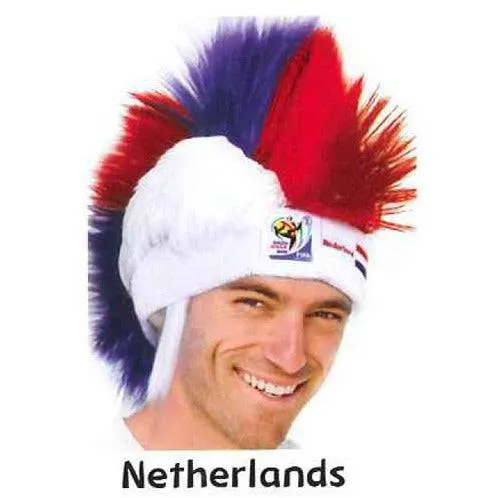 Official FIFA Soccer Mohawk Wig