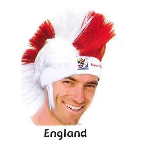 Official FIFA Soccer Mohawk Wig