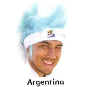 Official FIFA Soccer Mohawk Wig