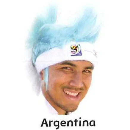Official FIFA Soccer Mohawk Wig