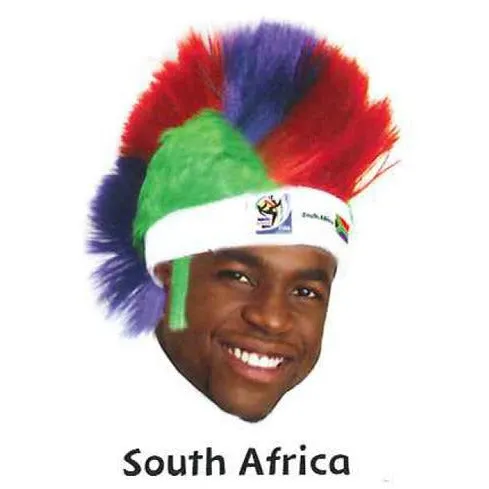 Official FIFA Soccer Mohawk Wig