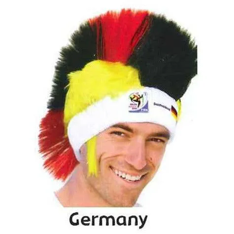 Official FIFA Soccer Mohawk Wig