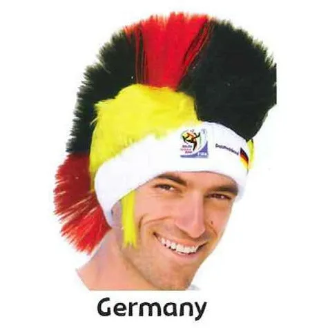 Official FIFA Soccer Mohawk Wig