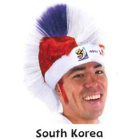 Official FIFA Soccer Mohawk Wig