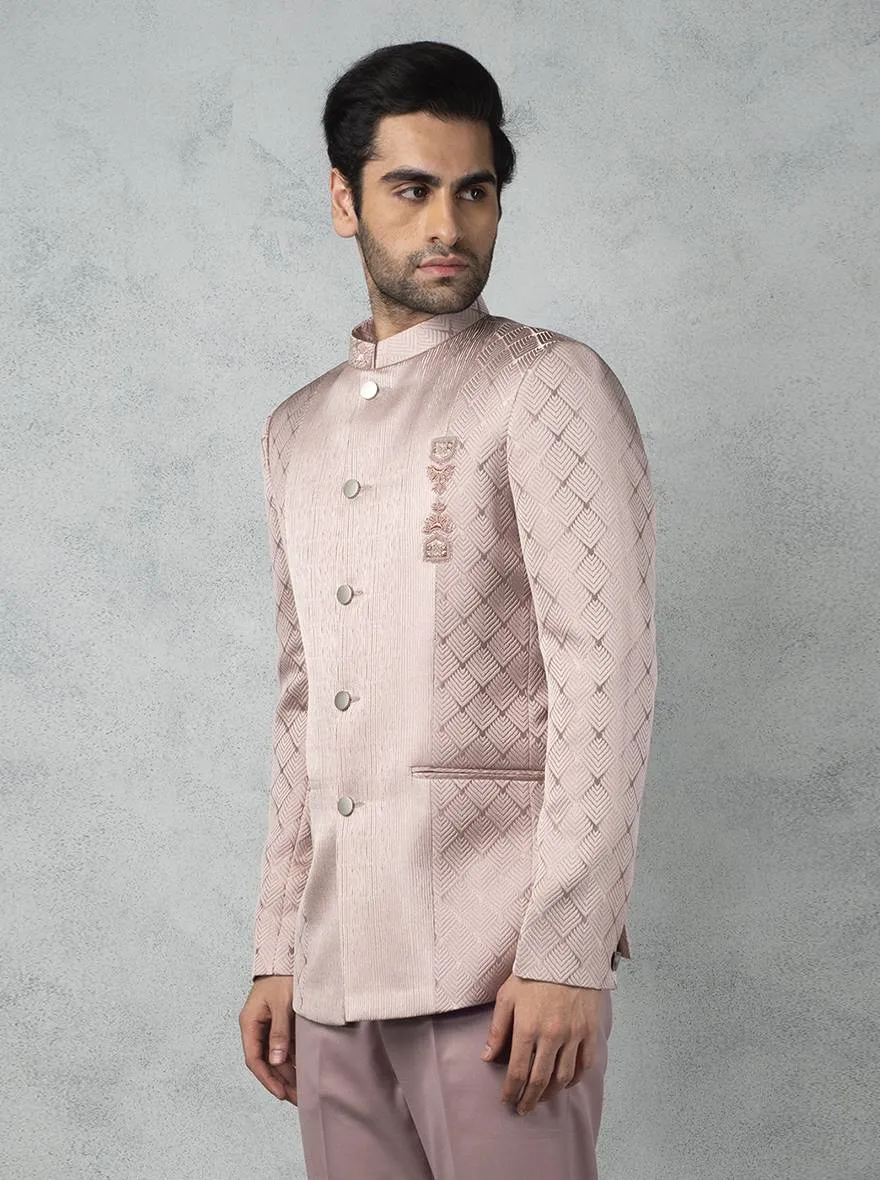 Onion Pink Jodhpuri Suit | JadeBlue