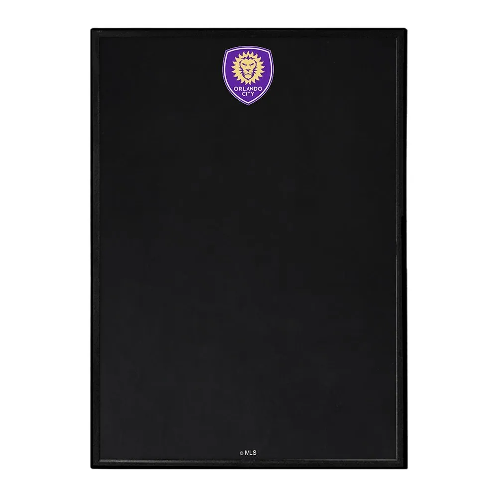 Orlando City: Framed Chalkboard Wall Sign