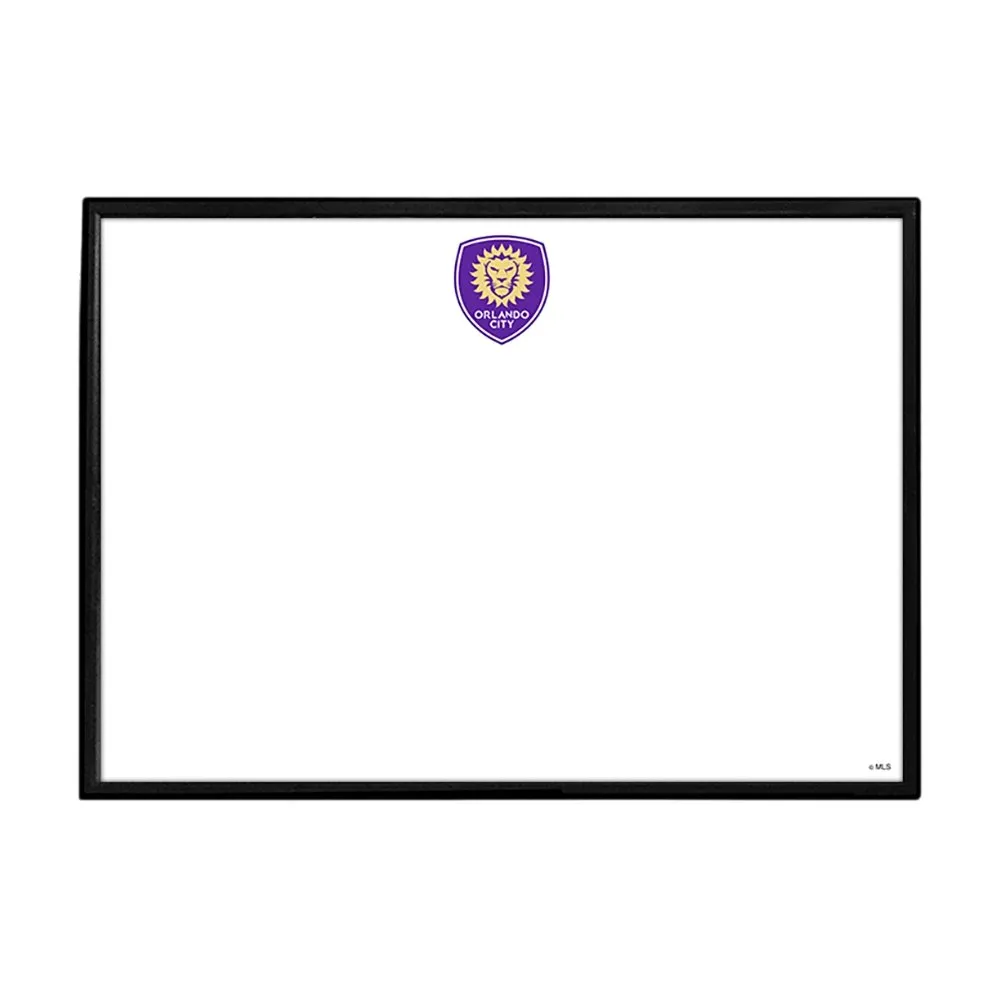 Orlando City: Framed Dry Erase Board