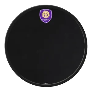 Orlando City: Modern Disc Corkboard Wall Sign