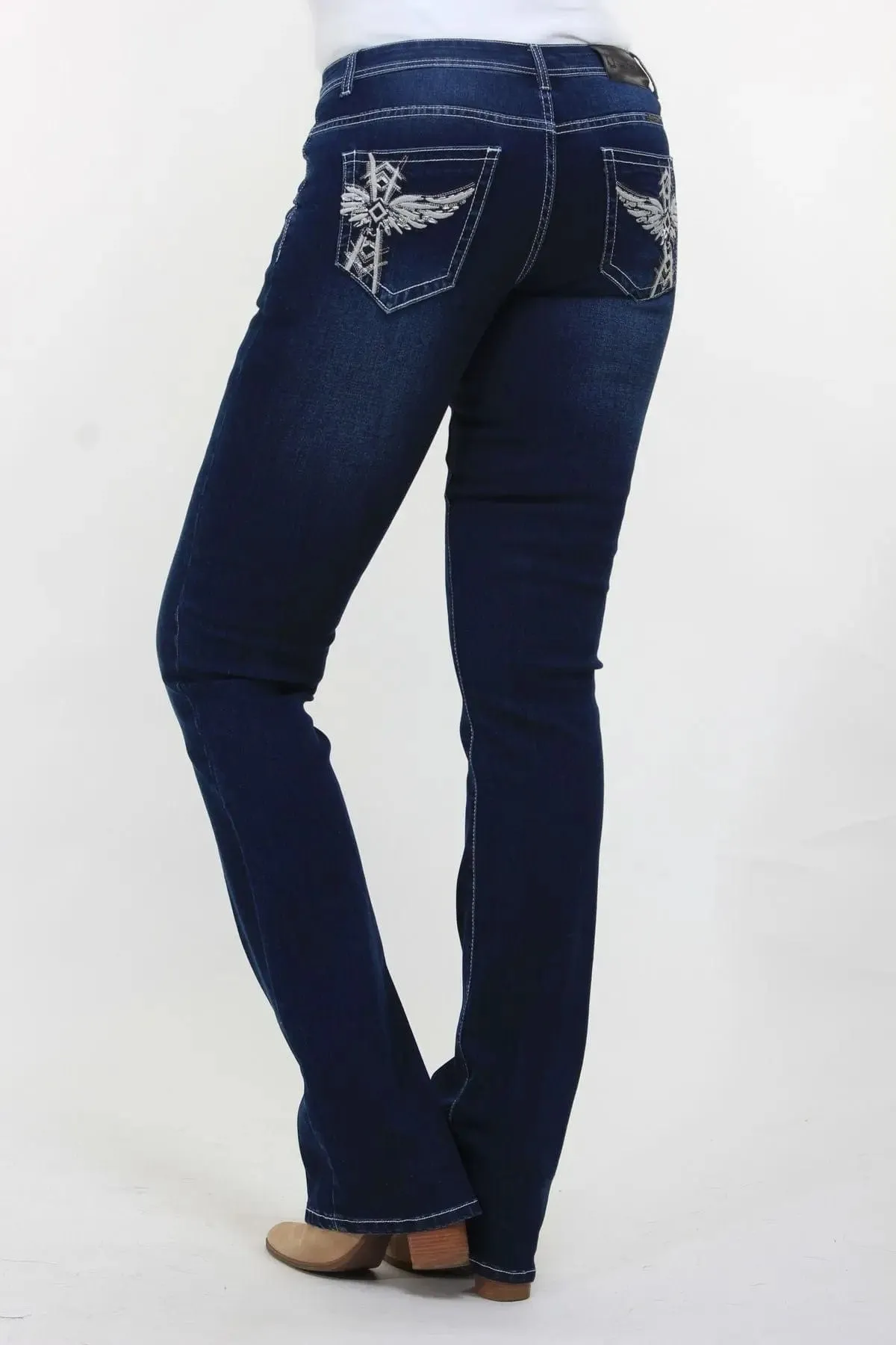 Outback Jeans Womens Tee P Bling (OBW21126)