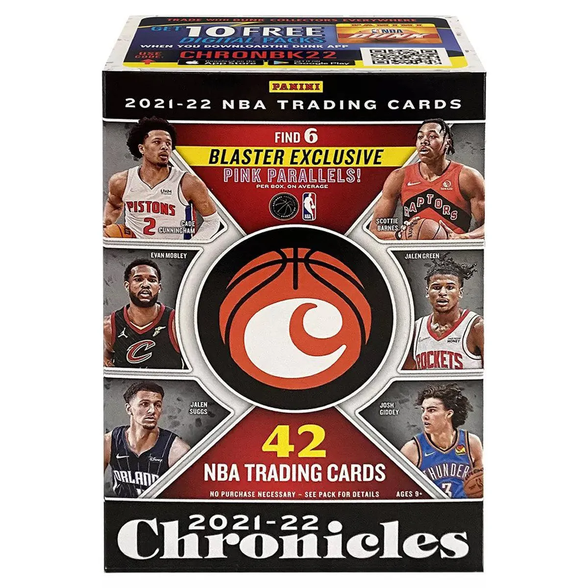 PANINI 2021 2022 Chronicles Basketball Blaster Box