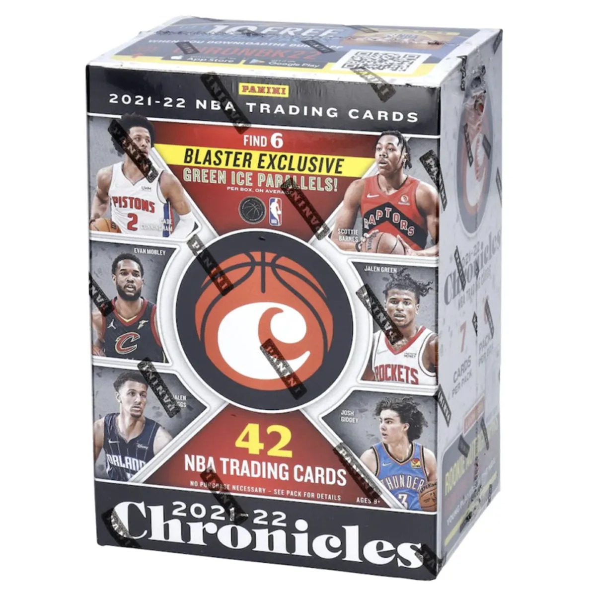 PANINI 2021 2022 Chronicles Basketball Blaster Box
