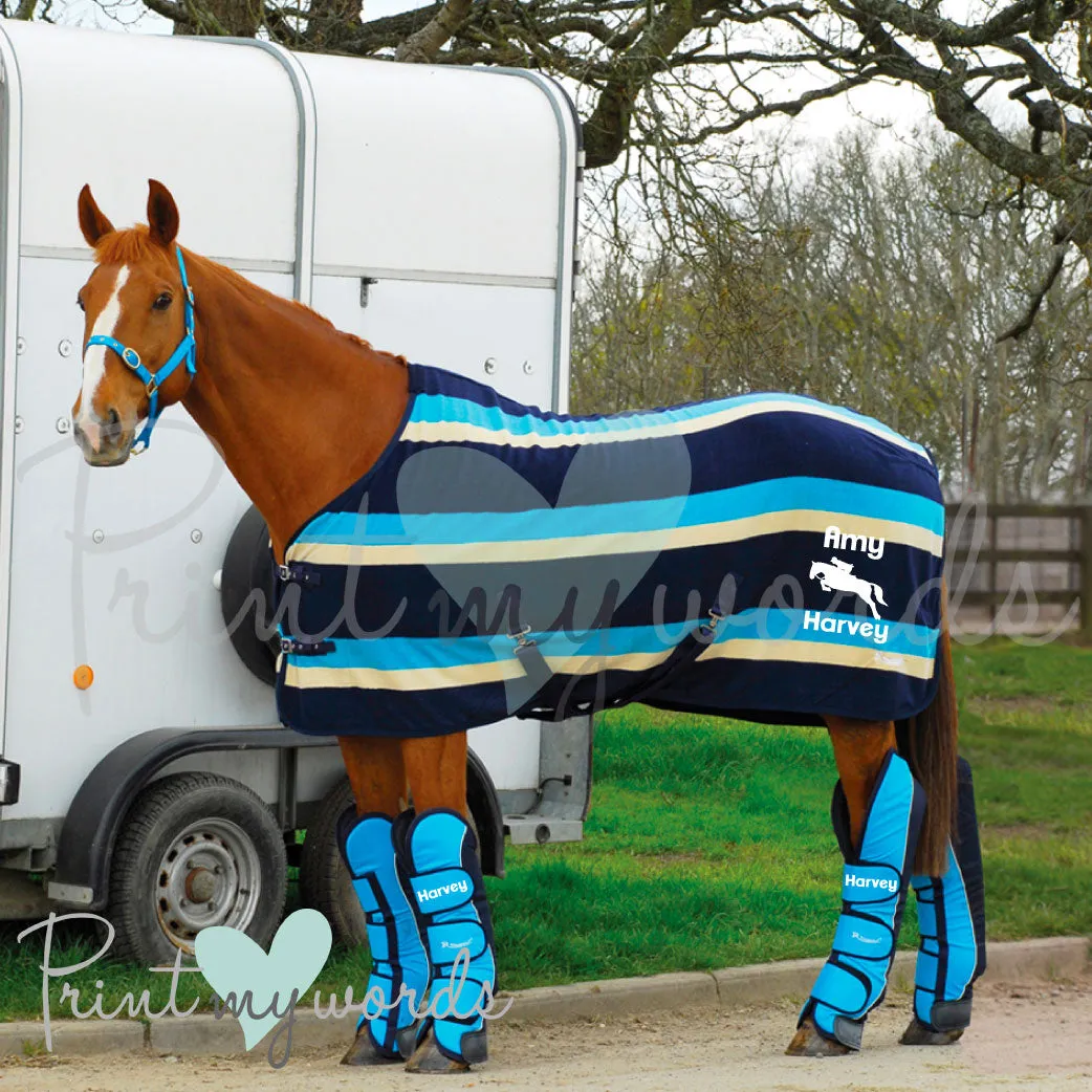 Personalised Full Length Travel Boots - Bold Design