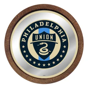 Philadelphia Union: Barrel Top Framed Mirror Mirrored Wall Sign