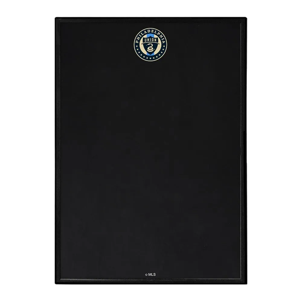 Philadelphia Union: Framed Chalkboard Wall Sign