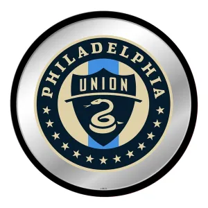 Philadelphia Union: Modern Disc Mirrored Wall Sign