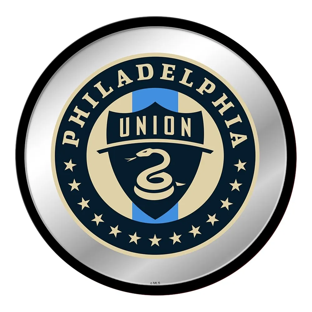 Philadelphia Union: Modern Disc Mirrored Wall Sign
