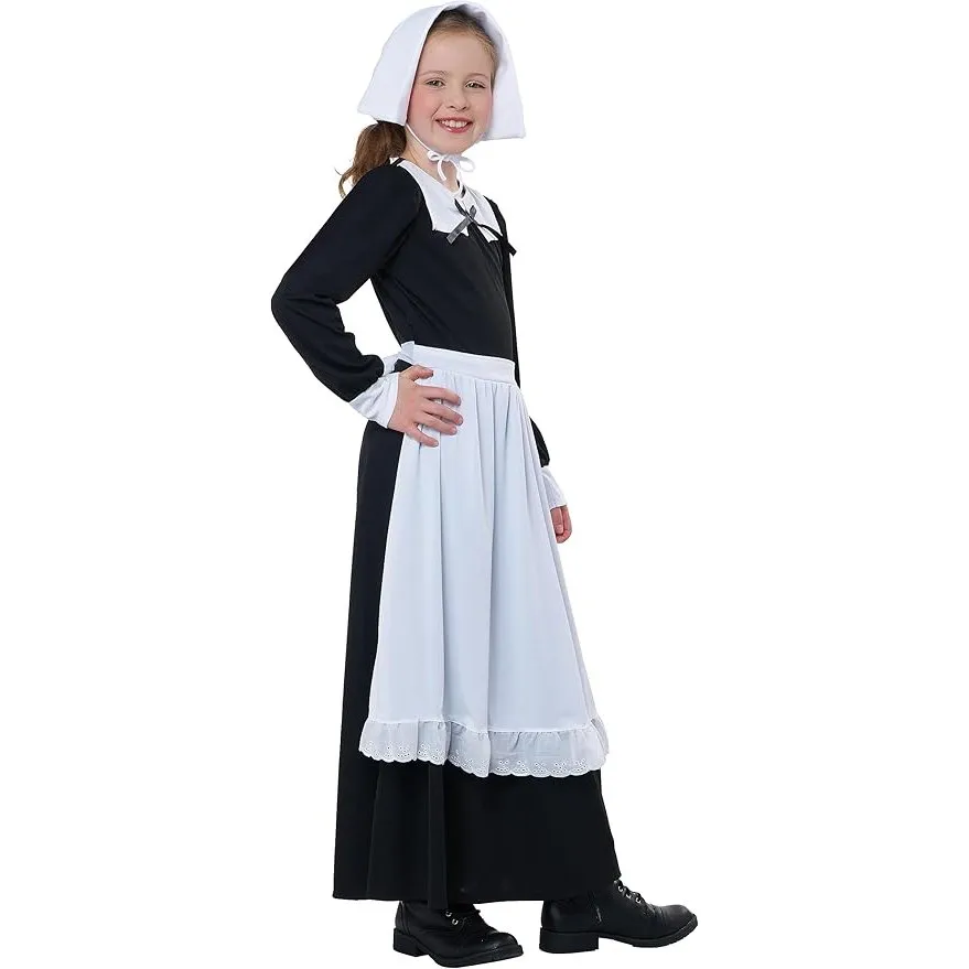 Pilgrim Girl Child Costume