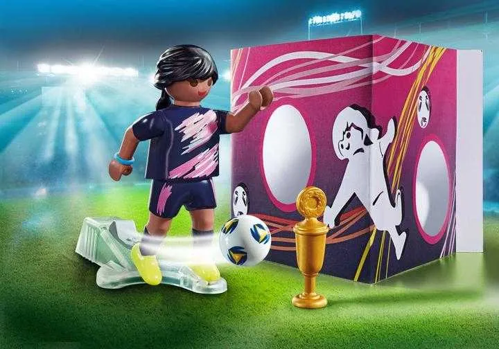 Playmobil 70875 Soccer Player with Goal
