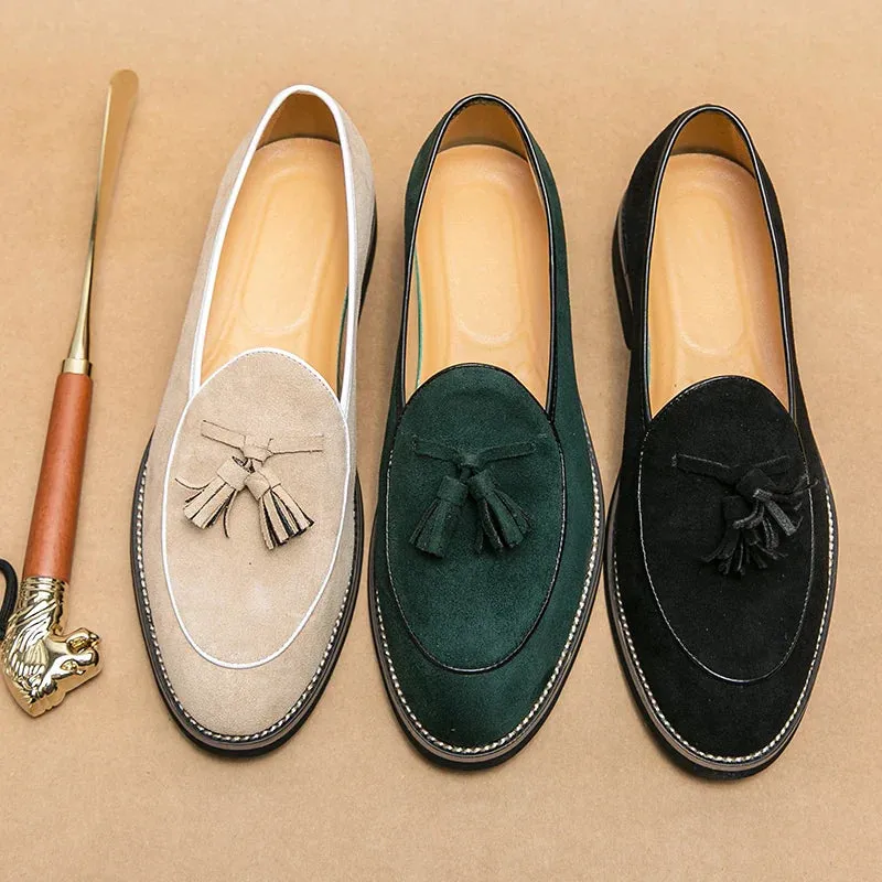 Pollyanna® | Classic suede loafers