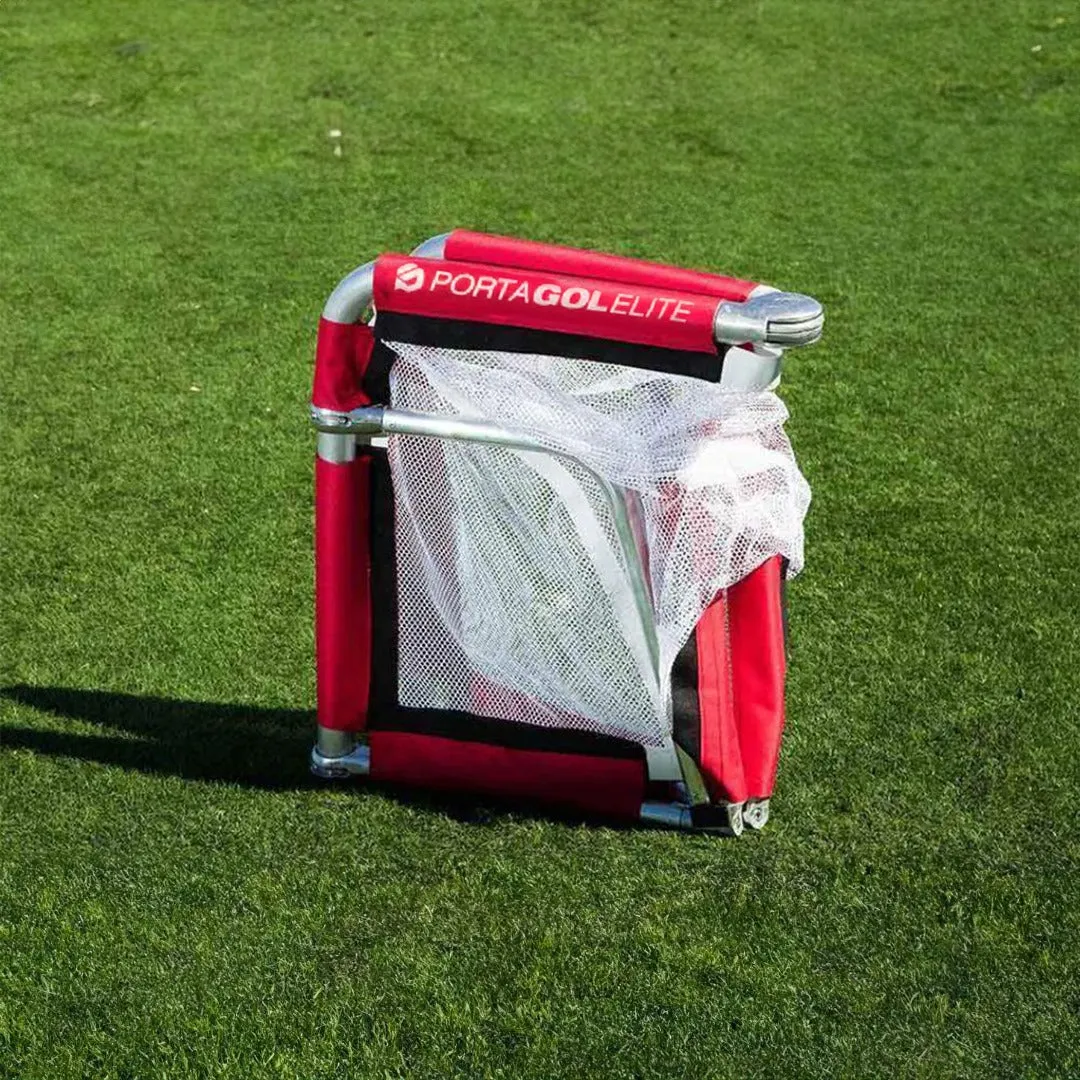 PORTAGOL Elite Folding Aluminium Goal - Sets up in Seconds