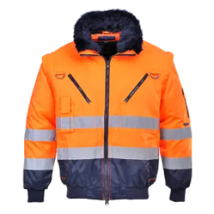 Portwest PJ50 Hi-Vis 3-in-1 Pilot Jacket