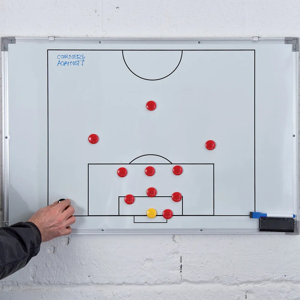 Precision Training Double-Sided Soccer Tactics Board (60 x 90cm)