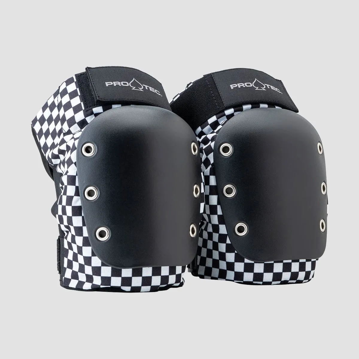Protec Street Open Back Knee Pads Checker