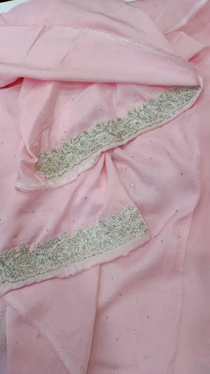 Pure organza Saree