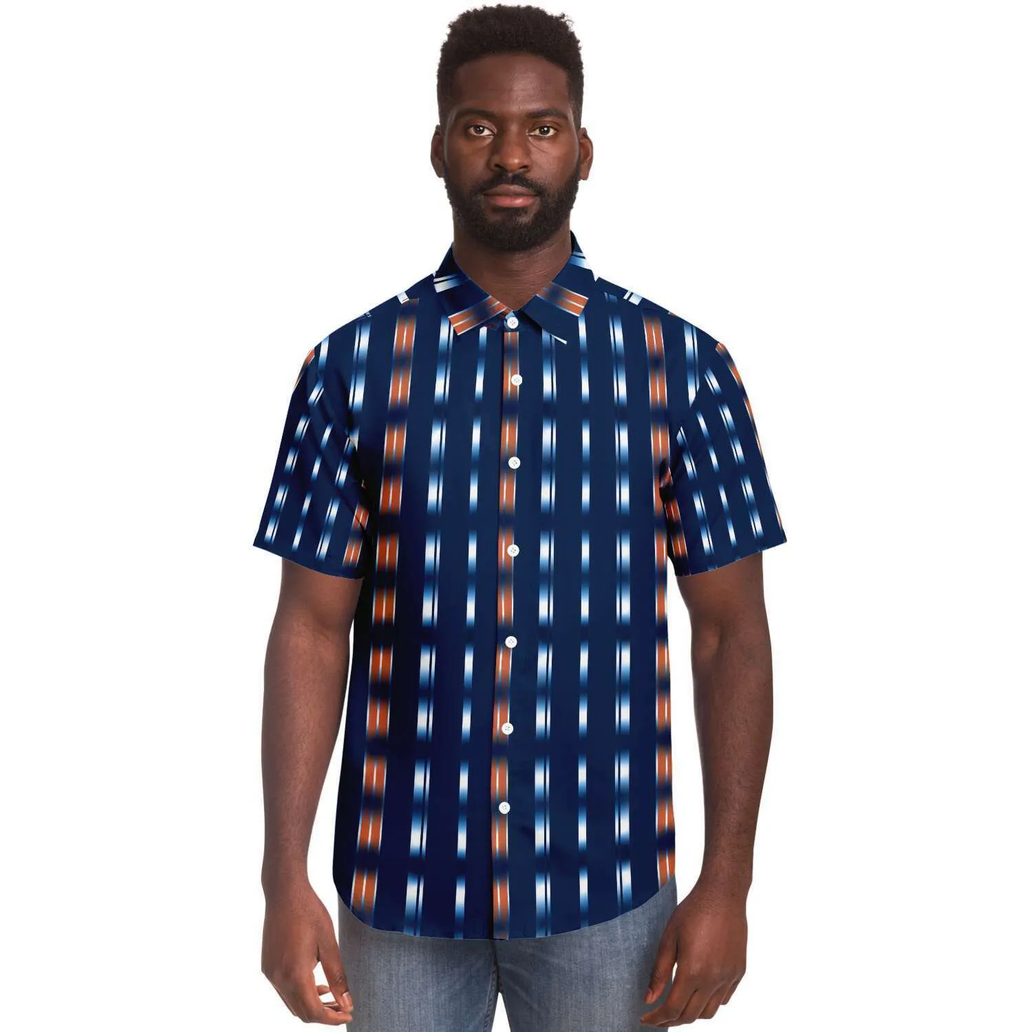 Rasheed African Print Shirt