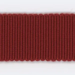 Rayon Grosgrain Ribbon #14 Deep Red