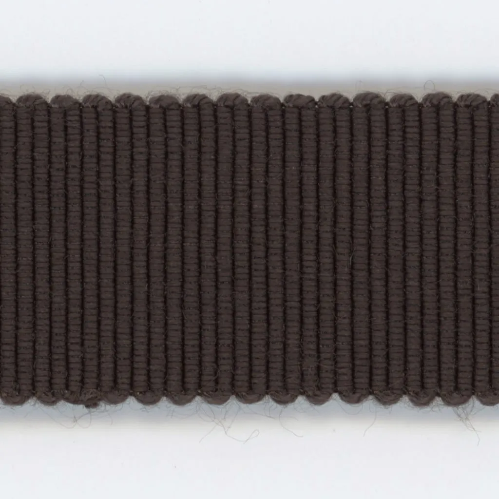 Rayon Grosgrain Ribbon #142 Coffee Brown